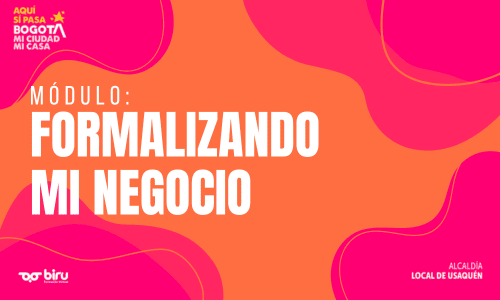 Formalizando mi negocio.